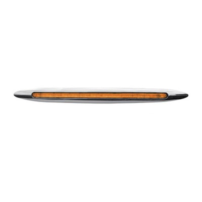 TRUX TLED-F17CA 17  Clear Amber Marker / Turn Signal Slim Flatline LED Light