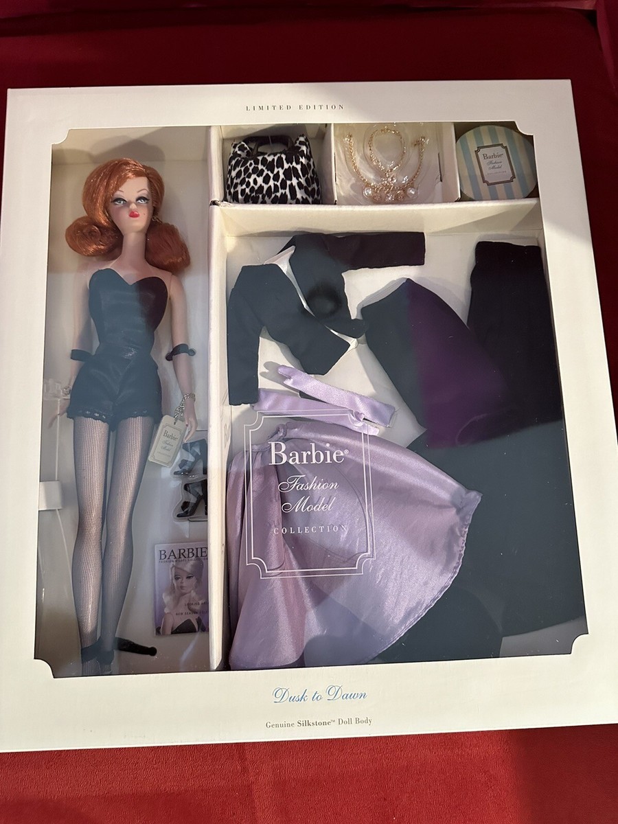 シルクストーンバービーDusk To Dawn Silkstone Barbie 2000 Barbie Silkstone Fashion Model Dusk to Dawn #29654 NRFB