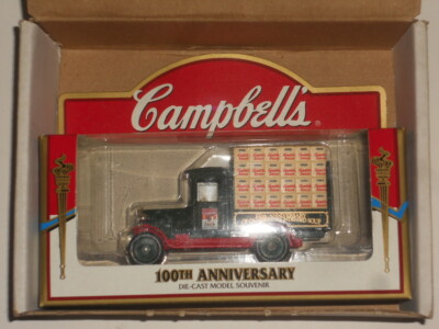 Cambell's Soup 100th Anniversary Diecast Delivery Truck (1997) New In Box
