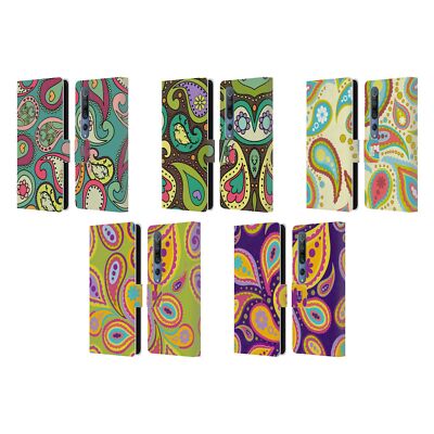 HEAD CASE DESIGNS PAISLEY PATTERNS LEATHER BOOK WALLET CASE FOR XIAOMI PHONES