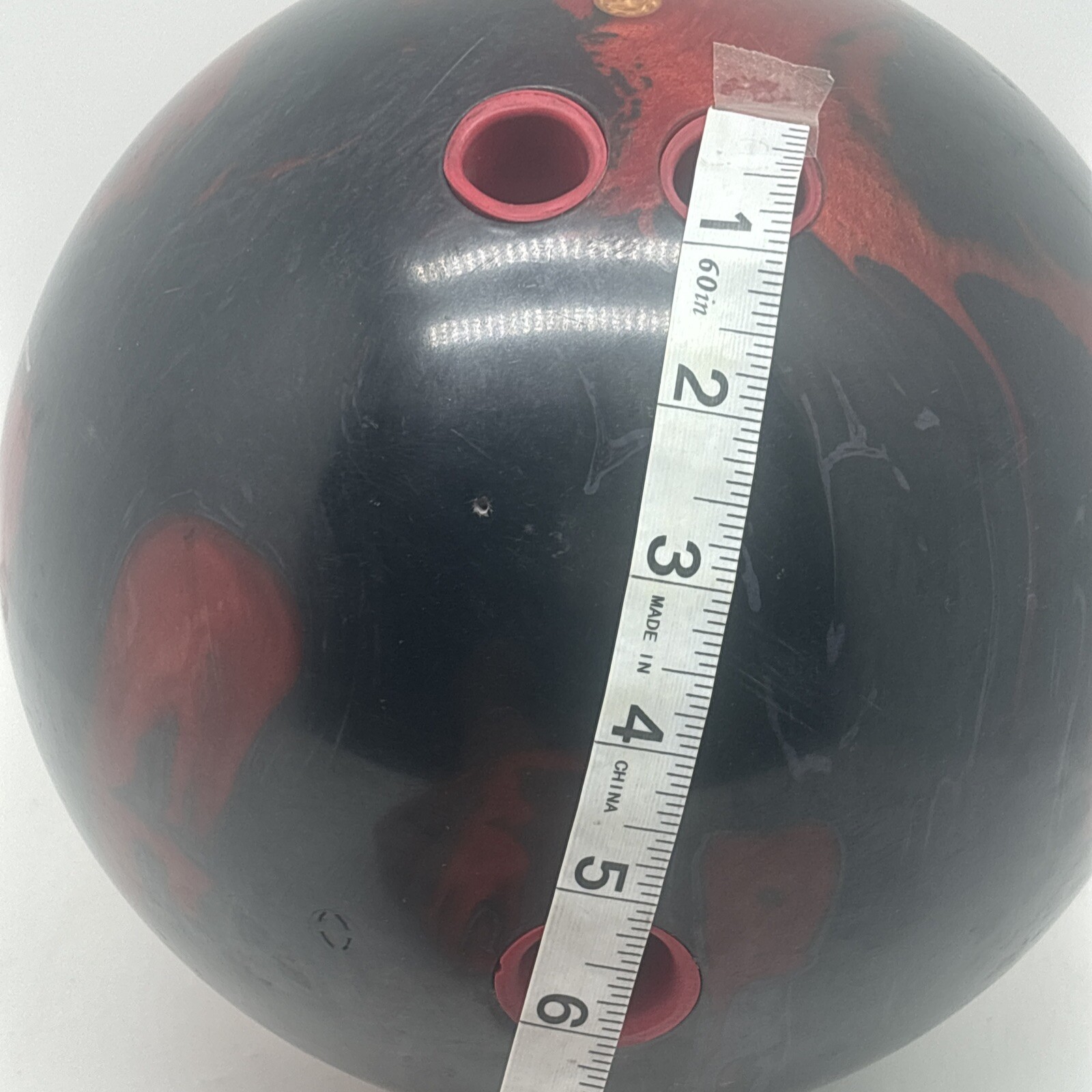 Motiv Jackal Legacy Bowling Ball 14lb 9oz Charcoal Red Pearl RARE
