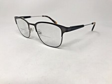 ALEXANDER JULIAN  BOGAN  Eyeglasses Frame 52-19-140 Silver Matte/Black Tort EG44