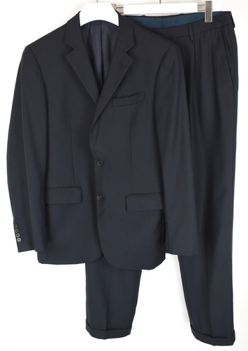 Façonnable, FACONNABLE Suit Men's EU 48 Wool Single-Breasted Notch-Lapel Collar