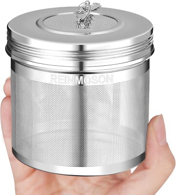 2 Pack Large Tea Ball Infuser for Loose Leaf Tea & Spice Ball for Cooking Soup