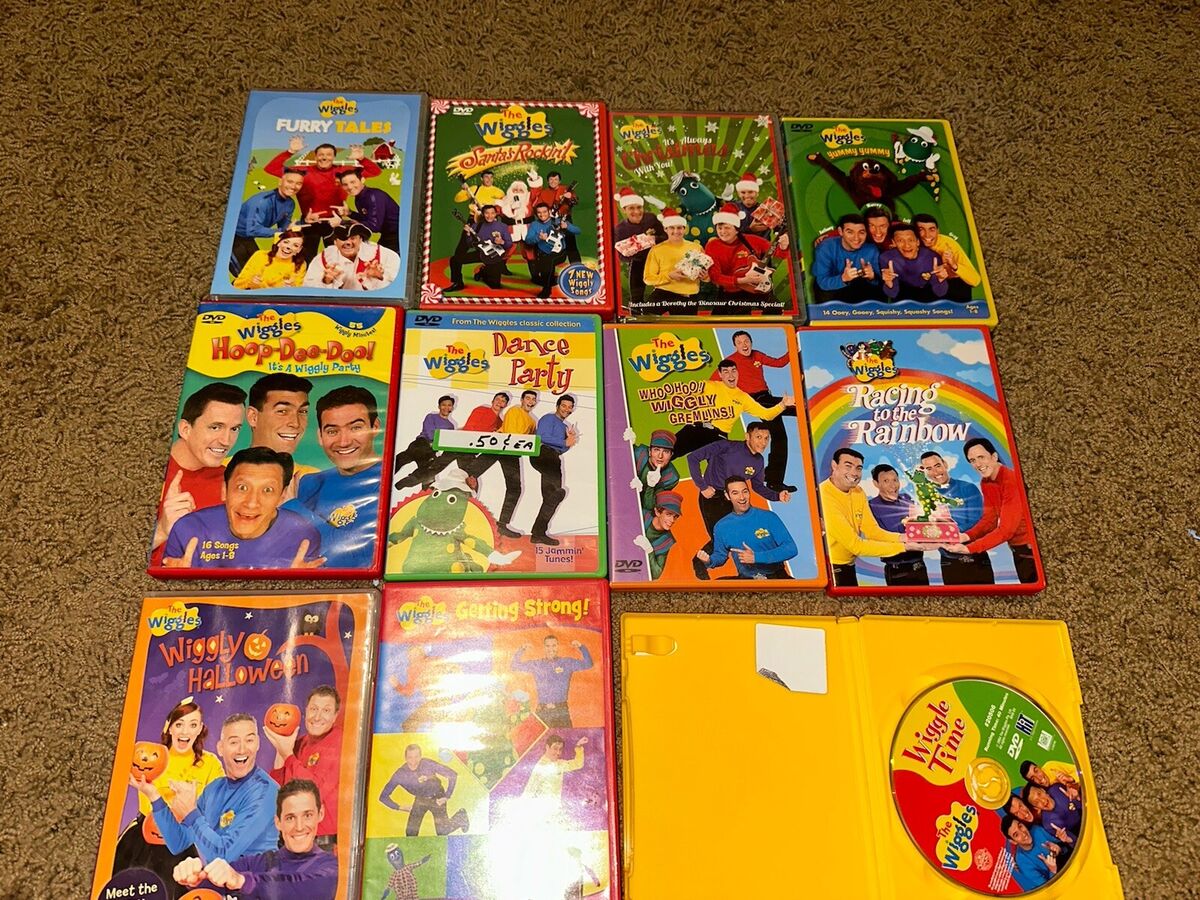 Wiggles 13 Dvd Lot Kid Songs Sing Along Christmas Family Fun Wiggles 13 Dvd Lot Kid Songs Sing Along Christmas Family Fun