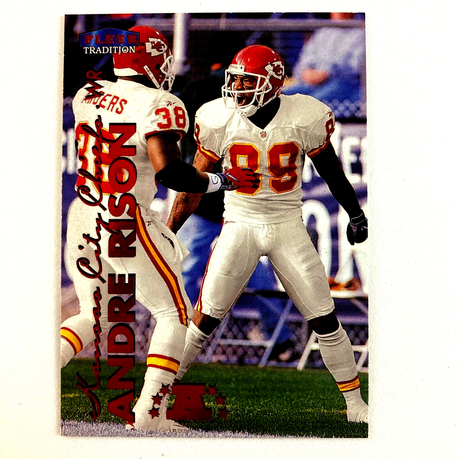 Andre Rison 1999 Fleer Tradition Card #178 NFL Kansas City Chiefs