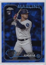 2024 Topps Chrome Sapphire Edition Jacob Amaya #144 rw9