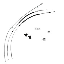 Parking Brake Cable Kit Complete With Hardware 1975-81 Camaro Firebird Oe Steel