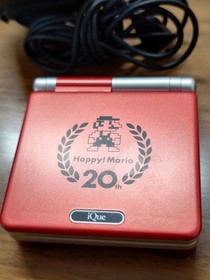 Ultra Rare iQue Game Boy Advance SP Mario 20th Anniversary Edition AGS-001 China