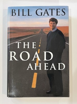 The Road Ahead by Bill Gates 1995 First Printing CD Computers Hardcover NEW