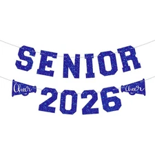 Graduation Party Decorations Cheerleader Senior 2026 Graduation Banners Megap...