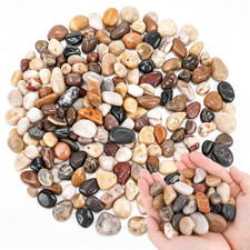 River Rocks, Fish Tank Gravel, Pebbles for Plants Decorative