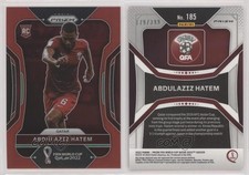 2022 Panini Prizm World Cup Qatar Red Prizm /399 Abdulaziz Hatem #185