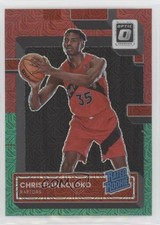 2022-23 Donruss Optic Rated Rookie Choice Red & Green Prizm Christian Koloko 5ub