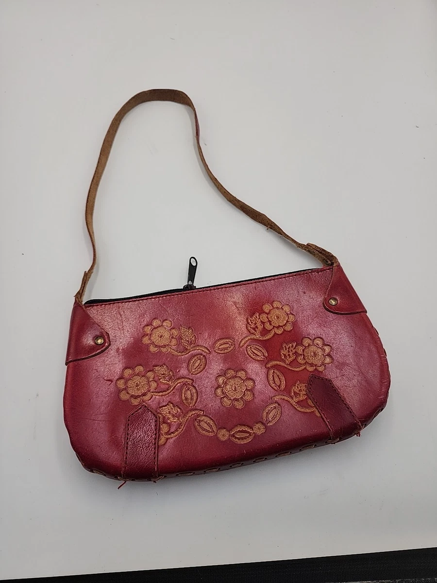 Grunge Leather Shoulder Bag Vintage Bags, Handbags & Cases for
