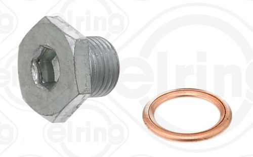 Elring Ölwannen-Verschlussschraube 083.390 – 1 Stück, Passend Für OPEL – Originalgetreuer Ersatz