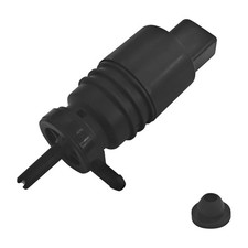 Windshield Washer Pump with Grommet, Car Windshield Wiper Fluid Pump Replacem...