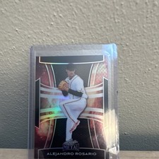 Leaf Metal Alejandro Rosario 1/1 Pre-Production Proof Baseball Trading Card