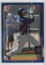 2015 Bowman Prospects Blue 133/150 Erik Gonzalez #BP48 0w7