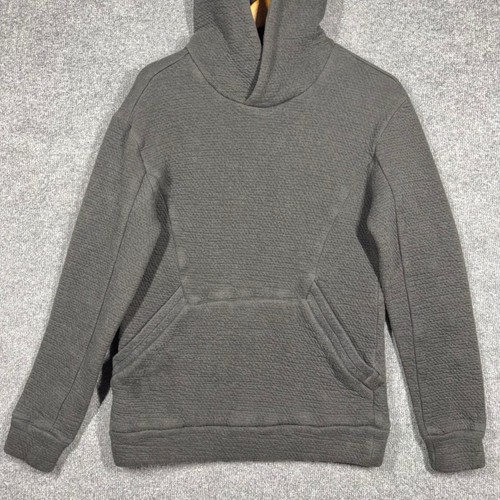 HELMUT LANG Sweater Womens Small Waffle Pullover Hoodie