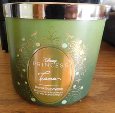 Bath and Body Works DISNEY PRINCESS TIANA 3-Wick Candle