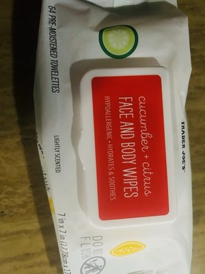 Trader Joe's Cucumber Citrus Face