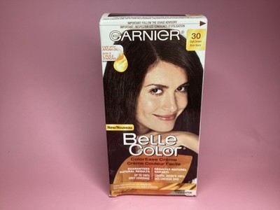 Garnier Belle Color Permanent Hair Dye, 30 Dark Brown