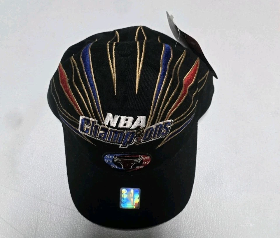 DE COLECCIÓN Chicago Bulls Sombrero Gorra Correa Starter NBA Championship 98 Champions Foto 2 de 4