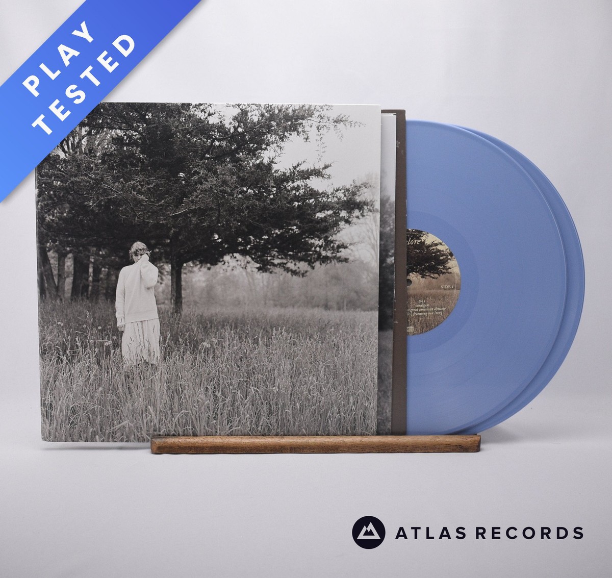 Taylor Swift Folklore Blue Edition No.6 Double LP Album Vinyl