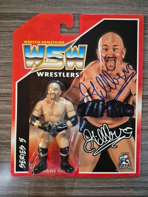 Gillberg Signed WSW Action Figure WWE WCW