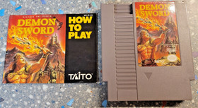 Demon Sword (Nintendo Entertainment System, NES) - USED NICE! Complete