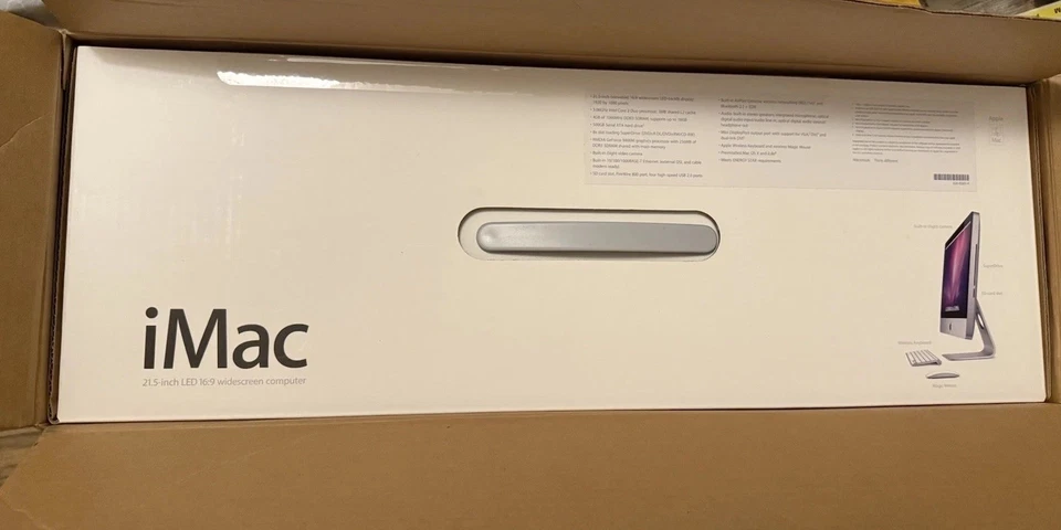 Apple iMac A1311 21.5’’ 3.06GHz Intel Core 2 Duo 500GB HDD - Brand New & Sealed - Image 2 of 4