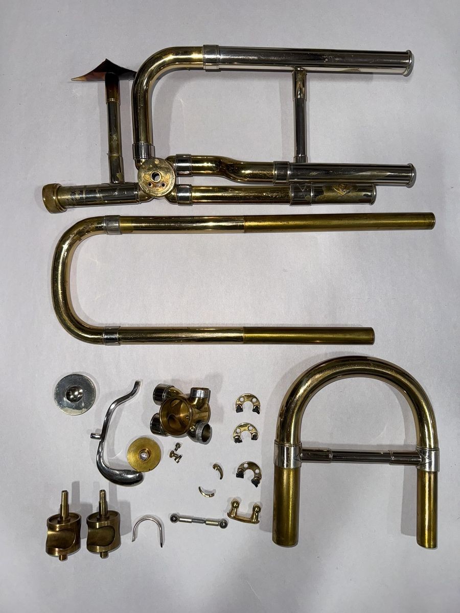 Vincent　Bach12　ELKHART(1978) Early Elkhart Vincent Bach 42B Trombone c.1965 - Brass Ark