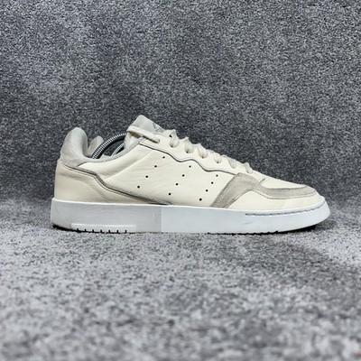 adidas gazelle silver green womens ADIDAS Supercourt RX Size 10 Cloud White Leather Athletic EE6328 Sneak   Sui Generis Designer Consignment