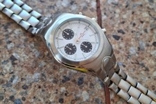 Rare Alba Honda F1 Racing Team Quartz Chronograph V657 X047 Panda
