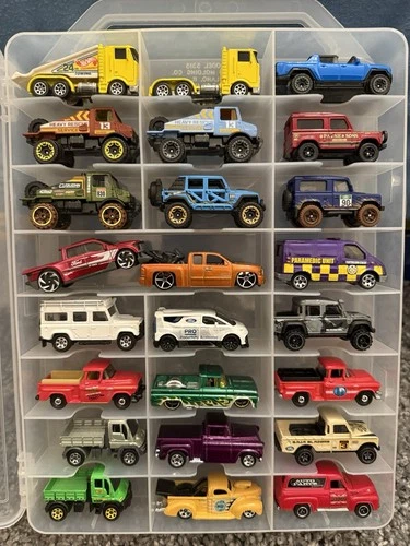 HOT WHEELS - Diecast Assorted Huge Bulk Lot Of Cars / Trucks, Vans, Vintage++