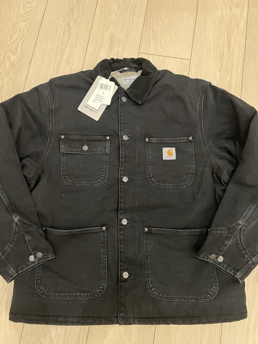 Carhartt WIP OG Chore Coat (Winter) - DenimBlack / Black (stone