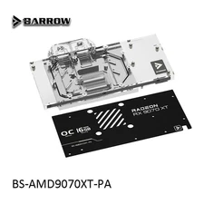 Barrow GPU Water Block For Asrock Radeon RX 9070 XT Taichi 16GB Graphics Card