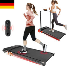 6% Steigung Motorisiertes Laufband Elektrisches Walkpad Schreibtisch Heim-Fitnes