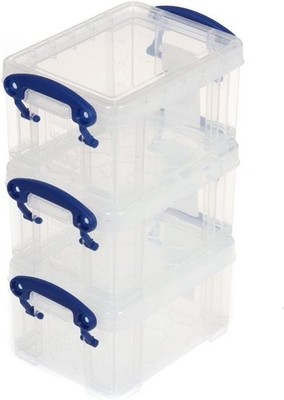 Really Useful Box 0,3 Liter 3er Pack sortiert