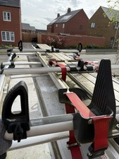 Rhino safe Stow 4 Ladder Rack Roof Rack, Excellent For Vans And Safety