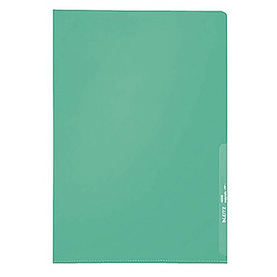 Leitz Standard Folders A4 Grained Polypropylene Green