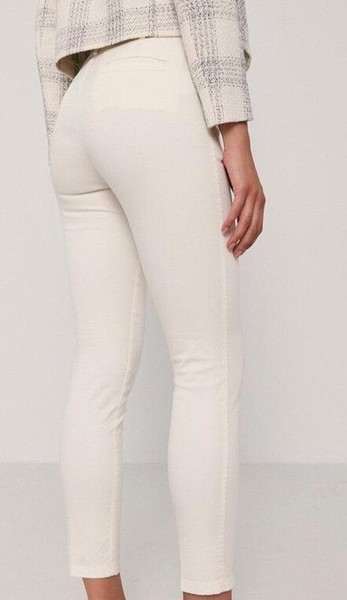 Women Gerry Weber Trousers Beige 38 / M / 46