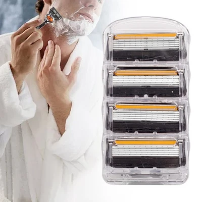 4-32PCS Shaving Razor Blades Refills Compatible for Gillette Fusion 5 ProGlide
