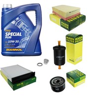 Inspektionspaket 5L Mannol Special Plus 10W-30 FüR Renault Megane II Kombi 1.6