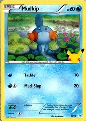 Mudkip 019/025 McDonald's 25th Anniversary Holo Promo