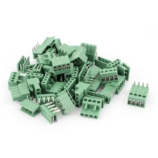 24 Pair 3.96mm Pitch 4way/pin Screw PCB Pluggable Terminal Block Connector