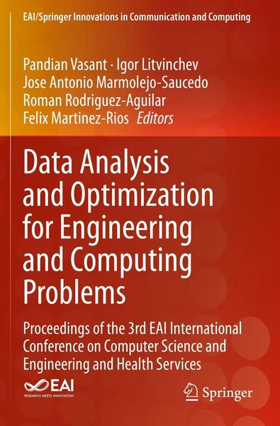 Pandian Vasant (U. A.) | Data Analysis and Optimization For Engineering And...-image