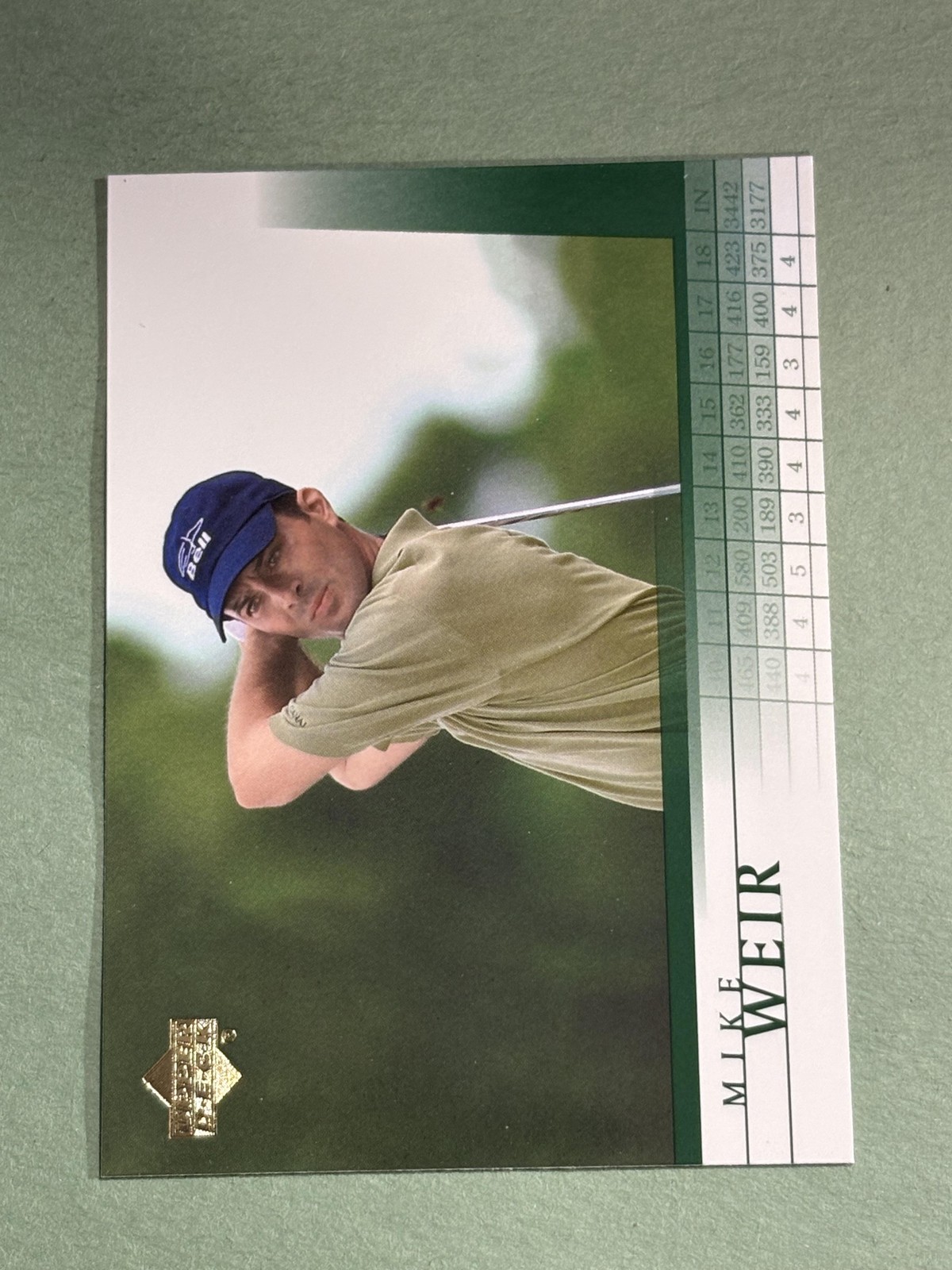 Mike Weir Rookie 2001 Upper Deck #20 LL620
