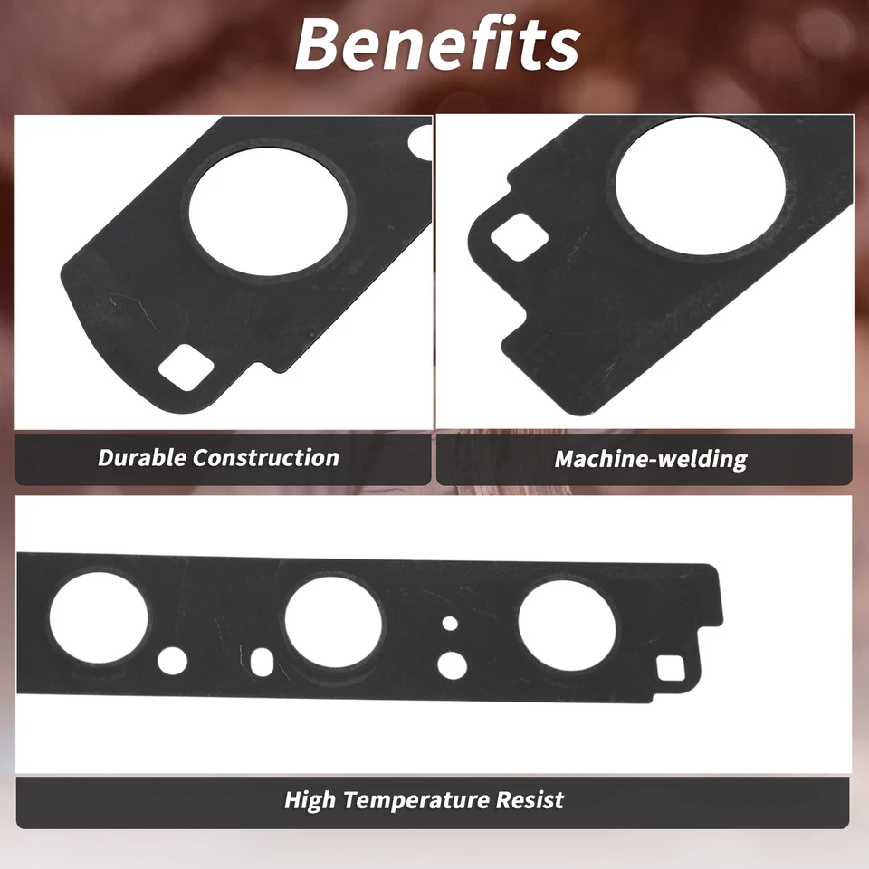 2 Pcs Exhaust Manifold Header Gasket for Audi RS4 B7 2005-2008 No.079253039F Foto 4 de 4